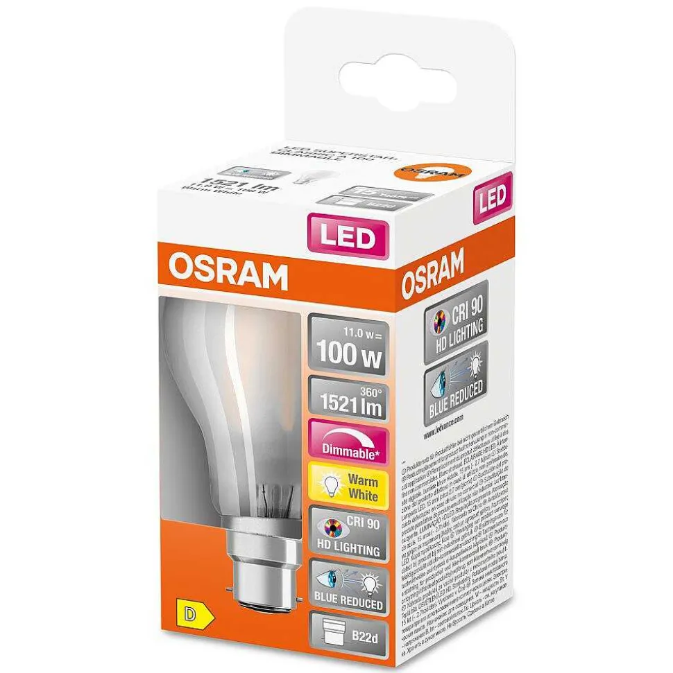 Osram Superstar Led B22D 11 Watt 2700 Kelvin 1521 Lumen
