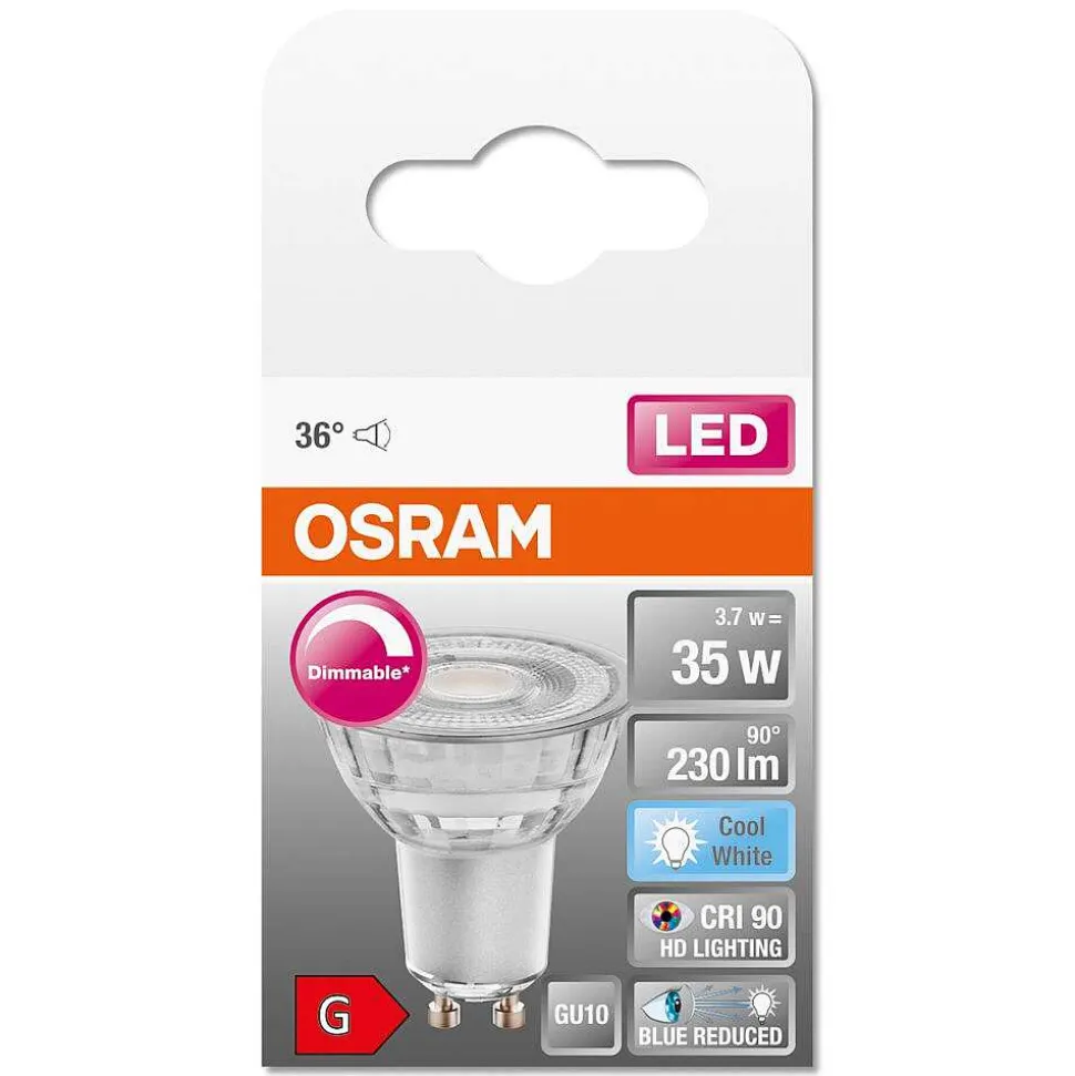 Osram Superstar Plus Led Gu10 3,7 Watt 4000 Kelvin 230 Lumen
