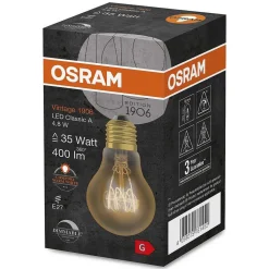 Osram Vintage 1906® Led E27 4,8 Watt 2200 Kelvin 400 Lumen