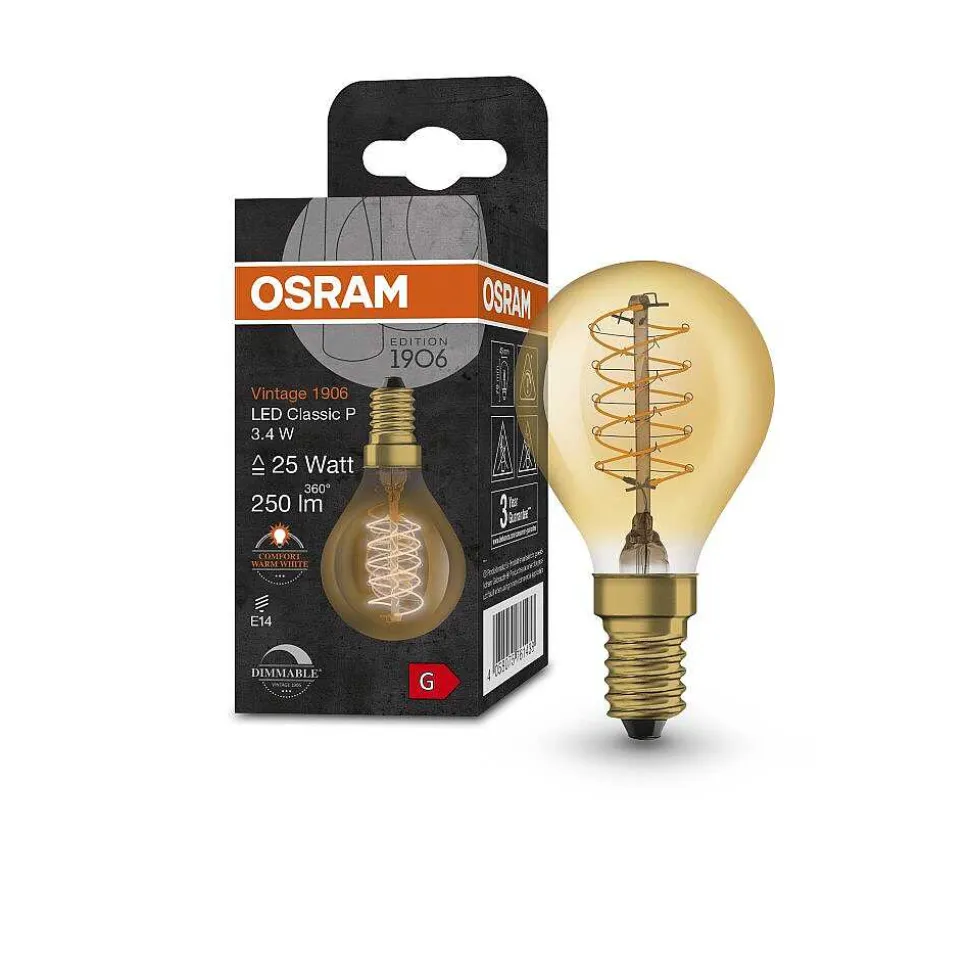 Osram Vintage 1906® Led E14 3,4 Watt 2200 Kelvin 250 Lumen