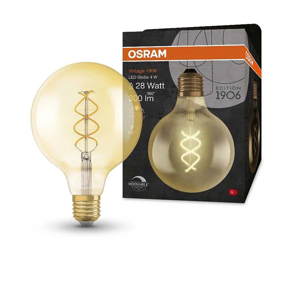 Osram Vintage 1906® Led E27 4 Watt 2000 Kelvin 300 Lumen