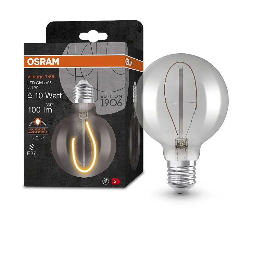 Osram Vintage 1906® Led E27 3,4 Watt 1800 Kelvin 100 Lumen