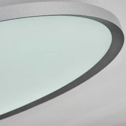 Panneau Led Kombito Argente, Blanc, 1 Lumiere, Telecommandes