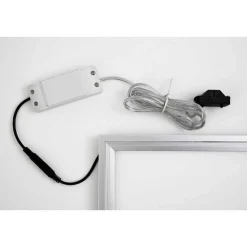 Panneau Paul Chrome, 1 Lumiere