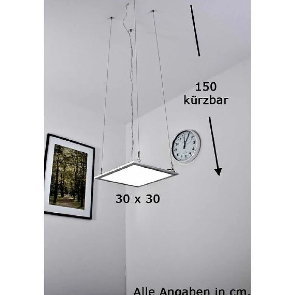 Panneau Paul Chrome, 1 Lumiere