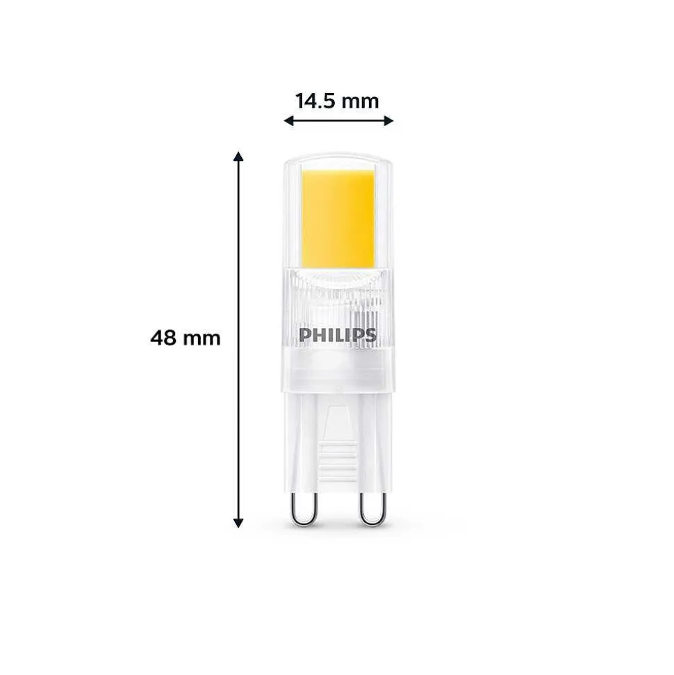 Philips Bruleur 6 Pieces Led Gu9 2 Watt 2700 Kelvin 220 Lumen