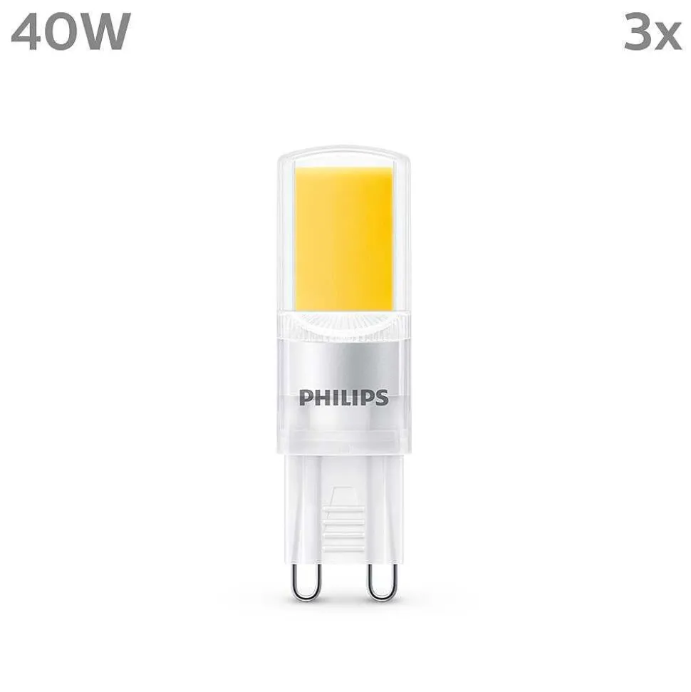 Philips Bulb 3Pcs Set Led Gu9 3,2 Watt 2700 Kelvin 400 Lumen