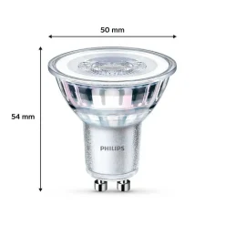 Philips Classic Lot De 3 Led Gu10 3,5 Watt 4000 Kelvin 275 Lumen