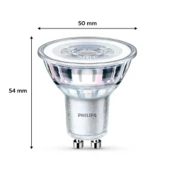 Philips Classic Set De 3 Led Gu10 4,6 Watt 2700 Kelvin 355 Lumen