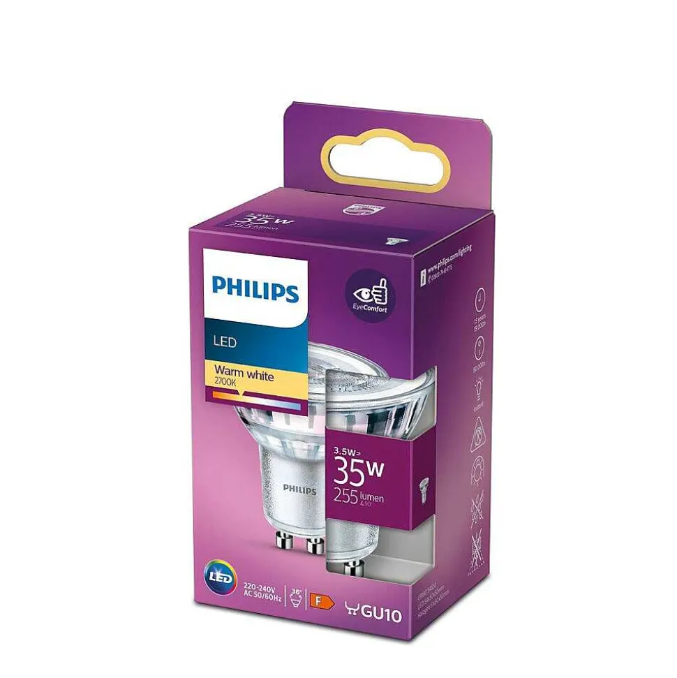 Philips Led Gu10 3,5 Watt 2700 Kelvin 255 Lumen