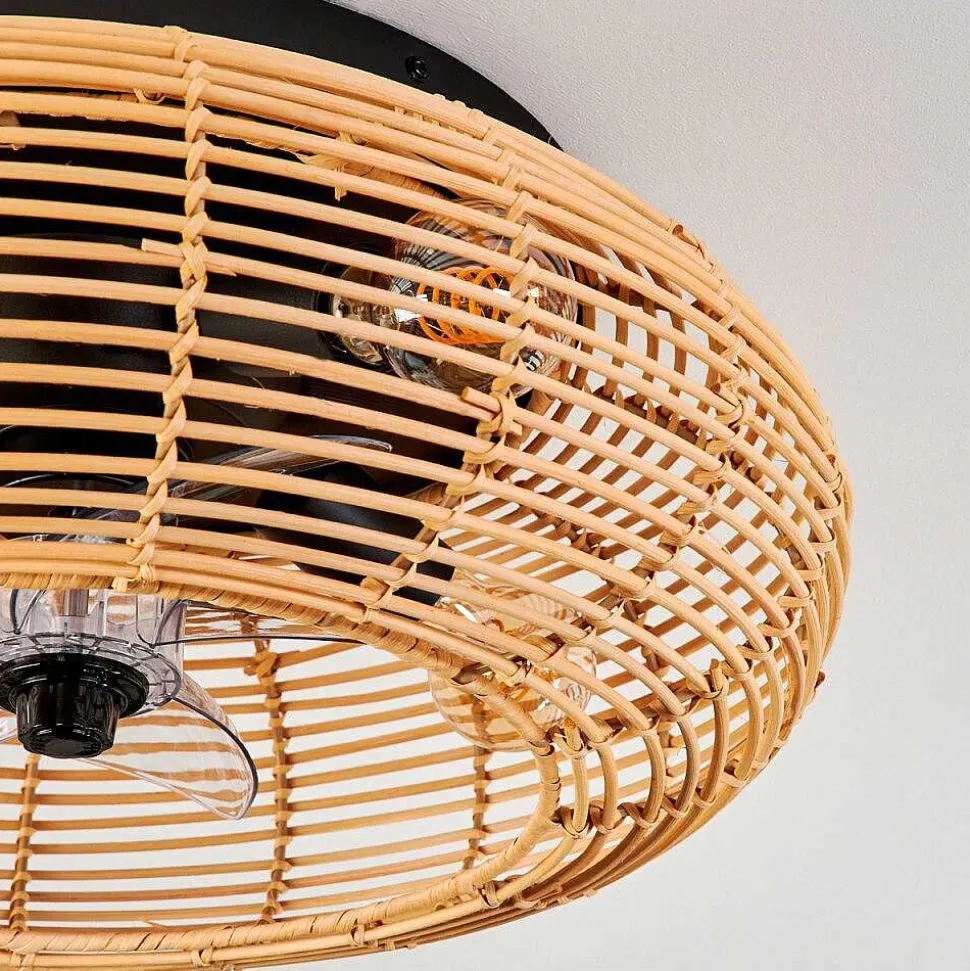 Plafonnier 50 Cm Mulstrand Noir, 4 Lumieres