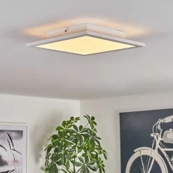 Plafonnier 30 Cm Valmanya Led Blanc, 1 Lumiere