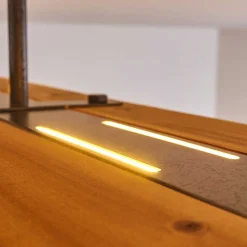 Plafonnier Adak Led Gris, 1 Lumiere