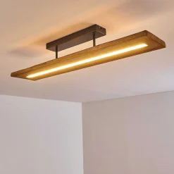 Plafonnier Adak Led Gris, 1 Lumiere