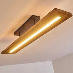 Plafonnier Adak Led Gris, 1 Lumiere