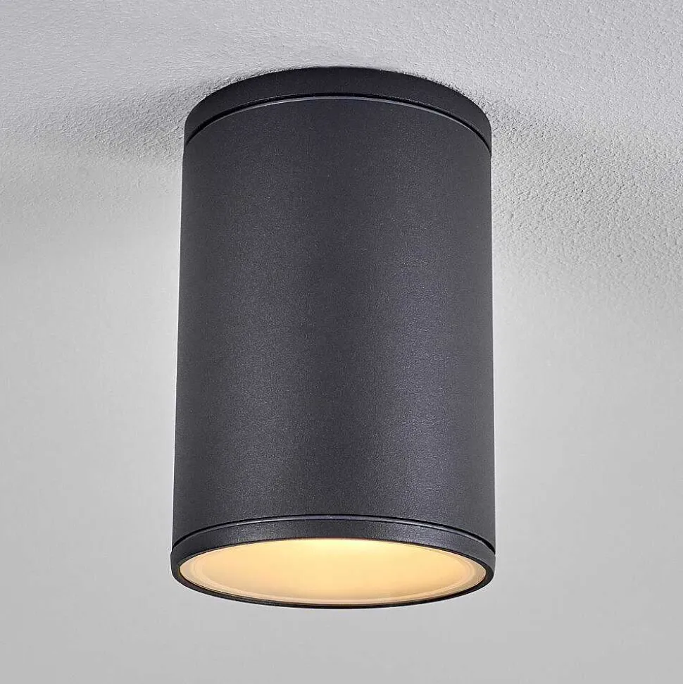 Plafonnier Agua Noir, 1 Lumiere