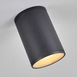 Plafonnier Agua Noir, 1 Lumiere