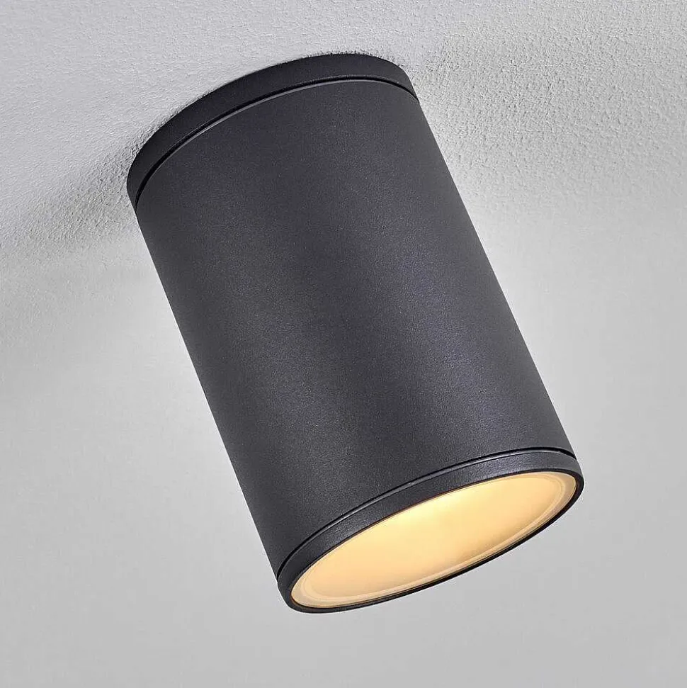 Plafonnier Agua Noir, 1 Lumiere