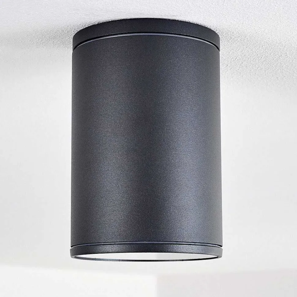 Plafonnier Agua Noir, 1 Lumiere