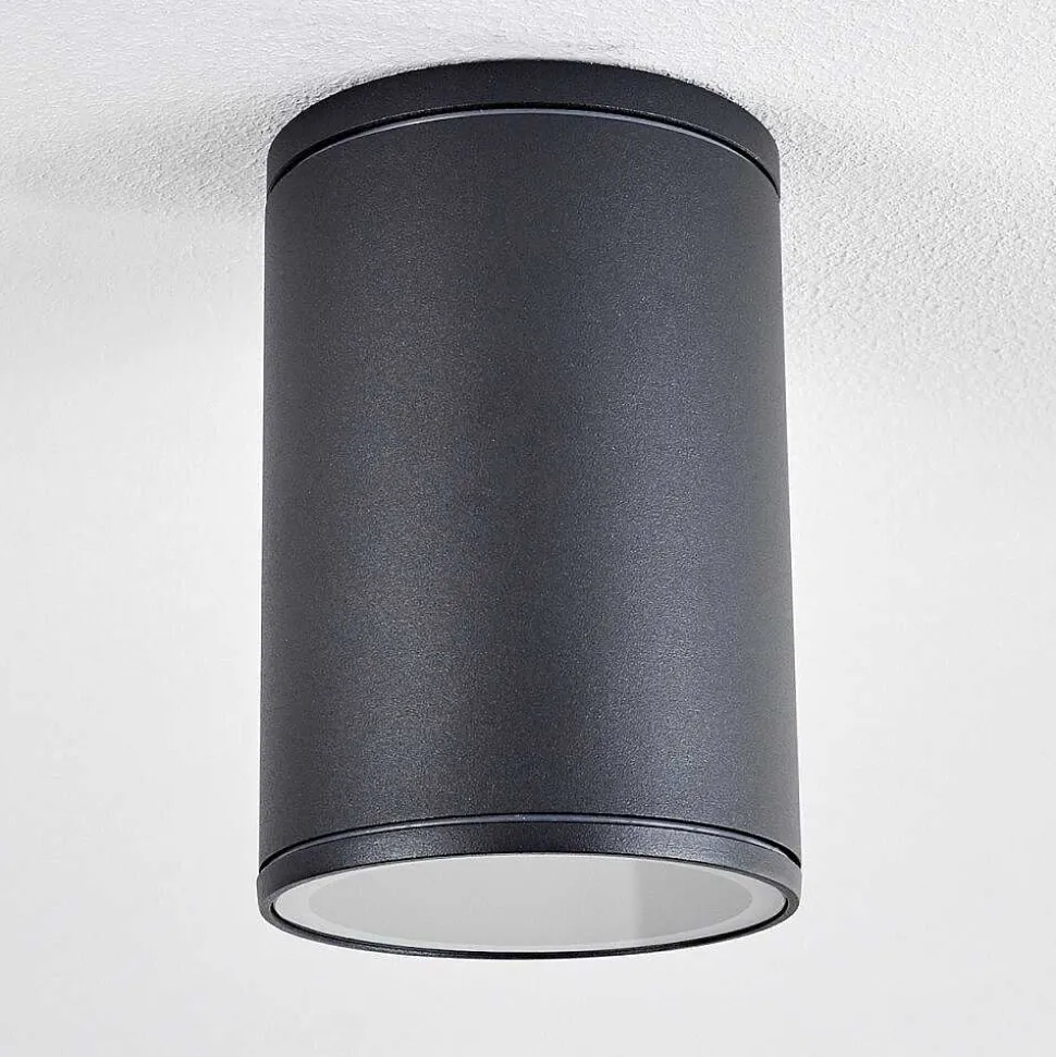 Plafonnier Agua Noir, 1 Lumiere