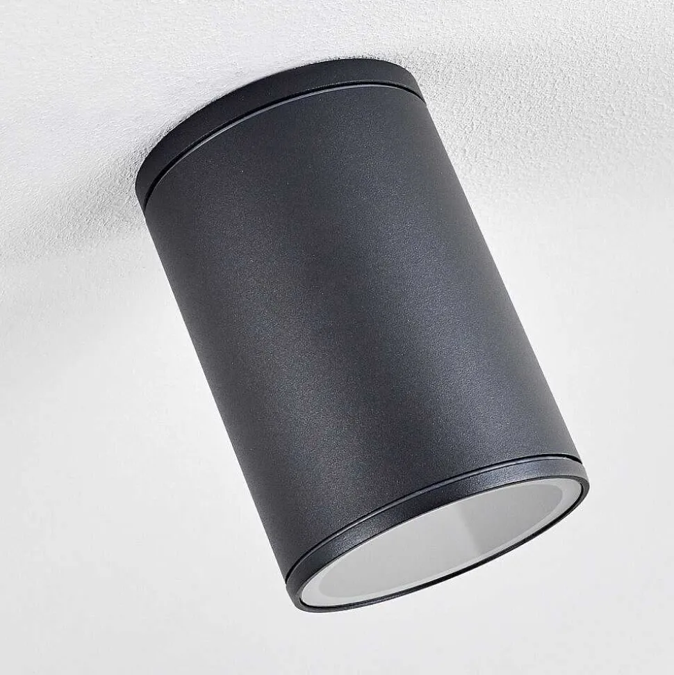 Plafonnier Agua Noir, 1 Lumiere