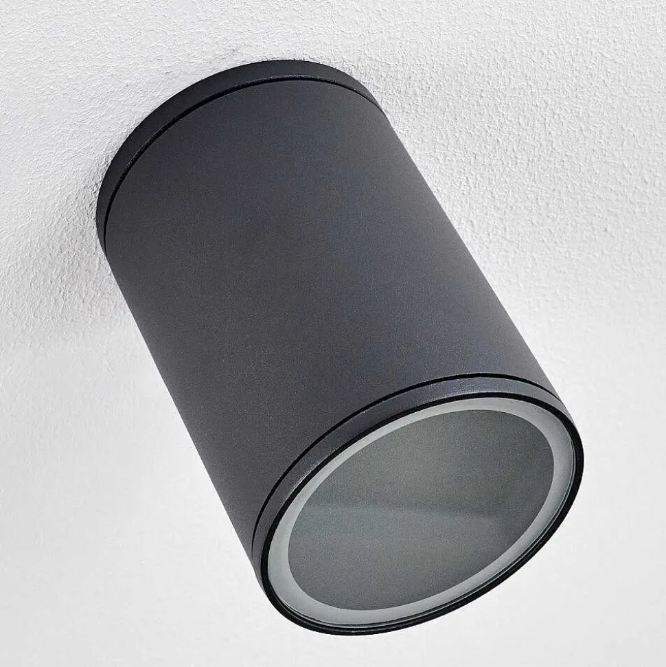 Plafonnier Agua Noir, 1 Lumiere