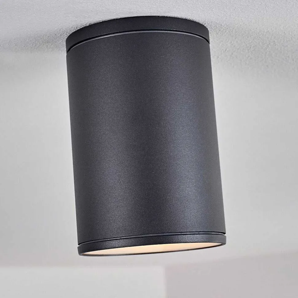 Plafonnier Agua Noir, 1 Lumiere