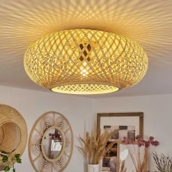 Plafonnier Alavi Noir, 1 Lumiere