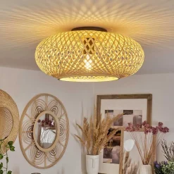 Plafonnier Alavi Noir, 1 Lumiere