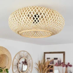 Plafonnier Alavi Noir, 1 Lumiere