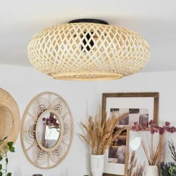 Plafonnier Alavi Noir, 1 Lumiere