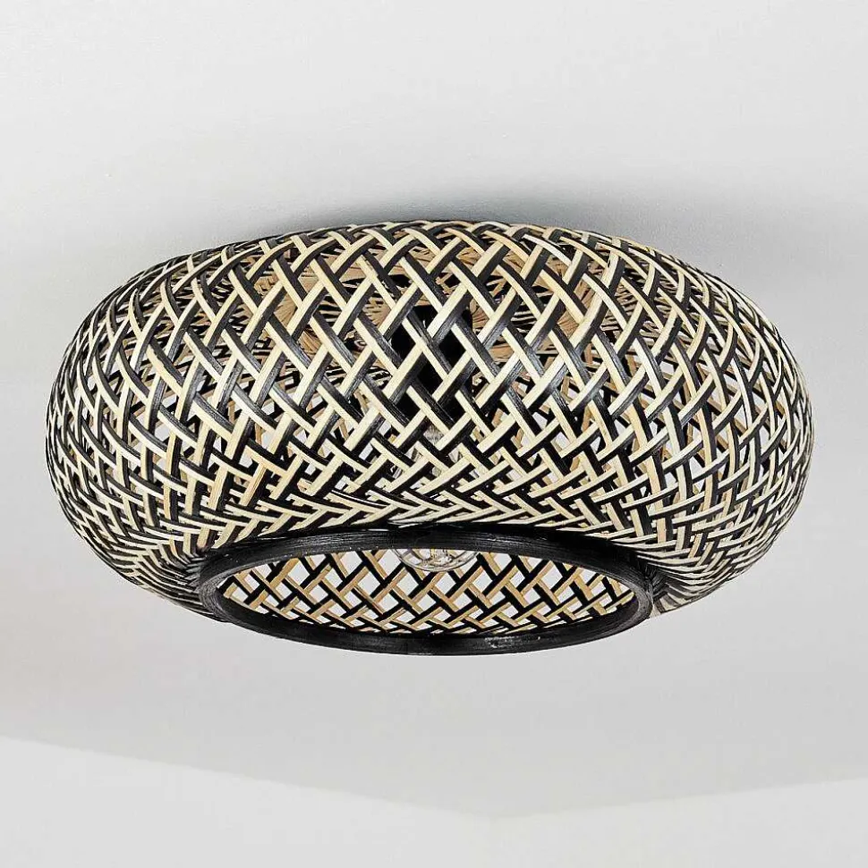 Plafonnier Alavi Noir, 1 Lumiere