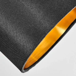 Plafonnier Alsen Ecru, Noir, 2 Lumieres