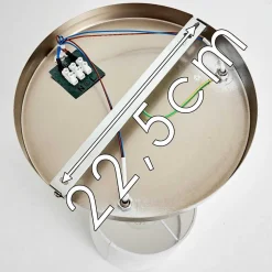 Plafonnier Alsen Nickel Mat, 3 Lumieres