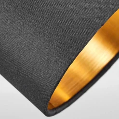 Plafonnier Alsen Noir, 4 Lumieres