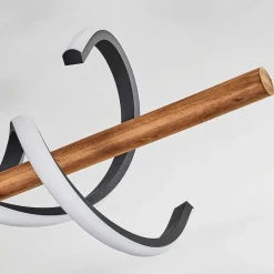 Plafonnier Alvarim Led Ecru, Noir, 1 Lumiere