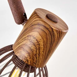 Plafonnier Arjen Brun, Rouille, 4 Lumieres