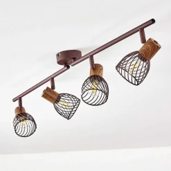 Plafonnier Arjen Brun, Rouille, 4 Lumieres