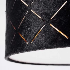 Plafonnier Arnoya Cuivre, Noir, 1 Lumiere