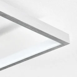 Plafonnier Bacolod Led Argente, 1 Lumiere