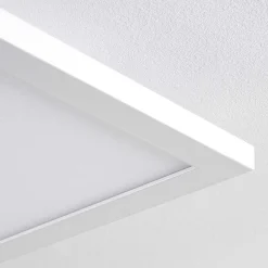 Plafonnier Bankura Led Blanc, 1 Lumiere, Telecommandes, Changeur De Couleurs