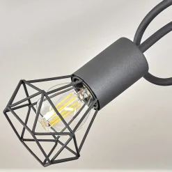 Plafonnier Baripada Gris, 3 Lumieres