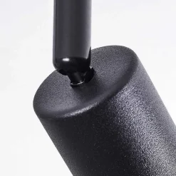 Plafonnier Baripada Noir, 6 Lumieres