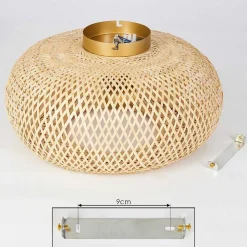 Plafonnier Bauro Ecru, 2 Lumieres