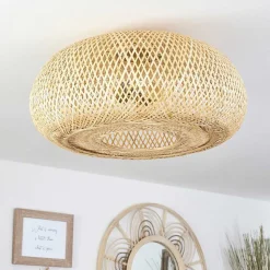 Plafonnier Bauro Ecru, 2 Lumieres