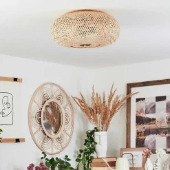 Plafonnier Bauro Laiton, 3 Lumieres