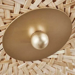 Plafonnier Bauro Laiton, 3 Lumieres