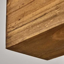 Plafonnier Berat Brun, Noir, 3 Lumieres