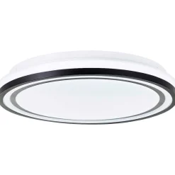 Plafonnier Brilliant Cloe Led Blanc, 1 Lumiere, Telecommandes