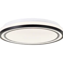Plafonnier Brilliant Cloe Led Blanc, 1 Lumiere, Telecommandes
